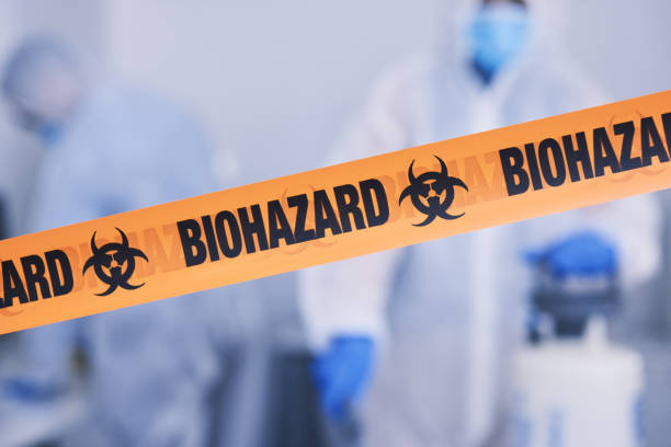 Professional Biohazard technician working in Belleville, AR